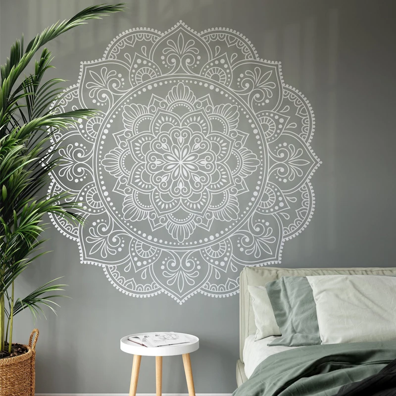 Large Mandala Wall Stickers Vinyl Art Home Decoration Living Room ...