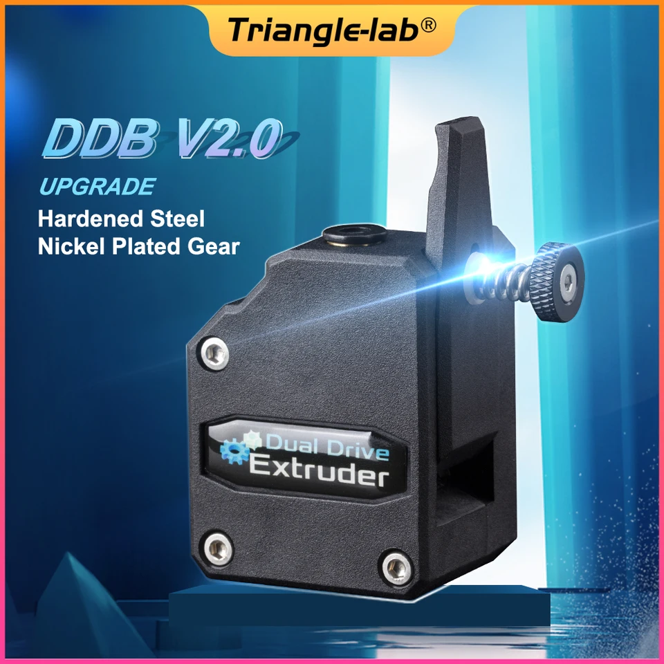 BZ 3D Dual-Drive Bowden-Extruder – 3:1 Übersetzung, Gehärtete Zahnräder, Für Ender 3/CR-10/Prusa