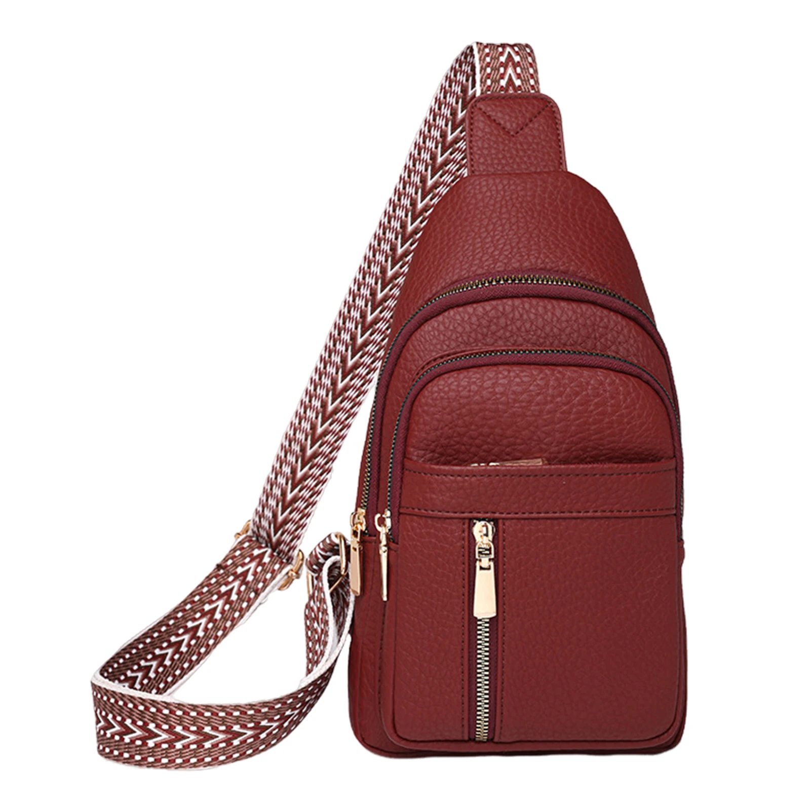ตัวเลือกสินค้า กระเป๋าแฟชั่น Crossbody ผู้หญิง หนัง PU กันน้ำ สำหรับเดินทางและขี่จักรยาน