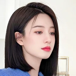 Hair Toppers Real Human Hair Toppers Pieces for Women with Thinning Hair Human Hair Toppers with Bangs Clip in Hair Extensions