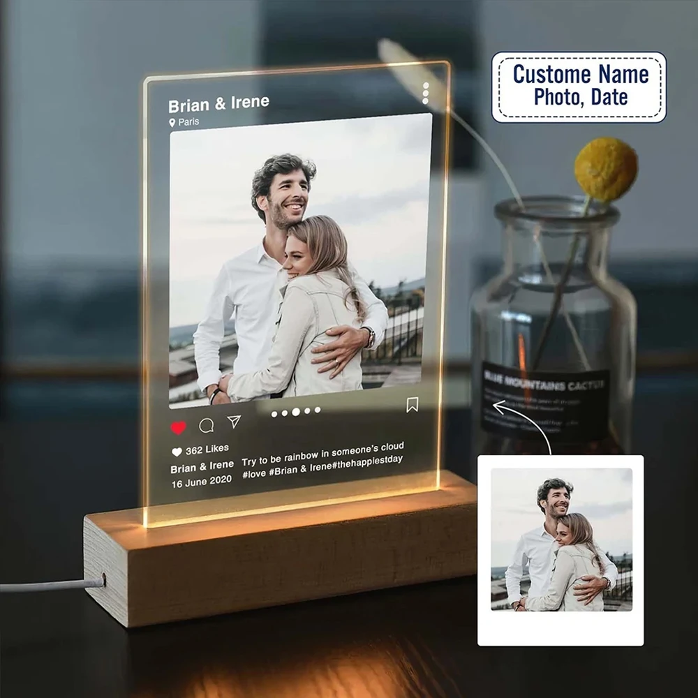 Collana con proiezione fotografica personalizzata