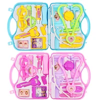 Médecin pour enfants, jouet Playhouse, coffret à médicaments portable, stéthoscope, injection pour filles et garçons 1