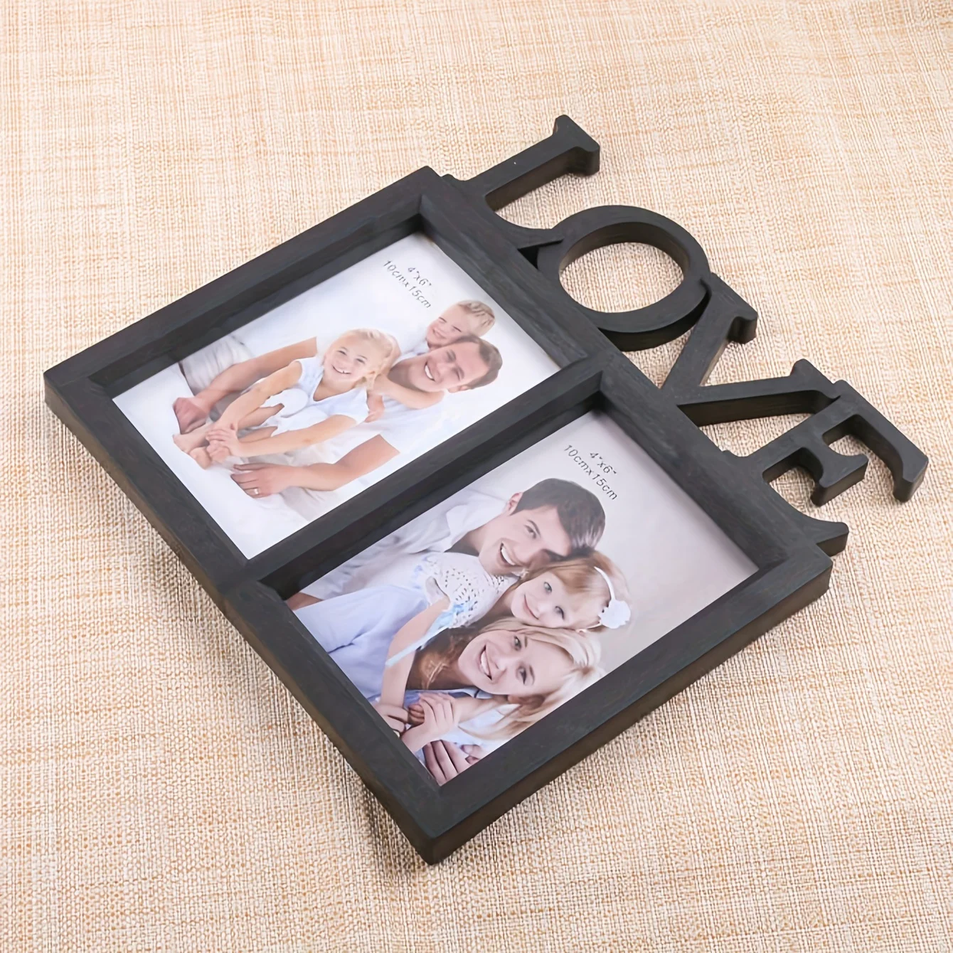 Cute Love Photo Frame Family Picture Frame Retro Photo Christmas Halloween Thanksgiving Easter New Year's Gift photo frame wood canvas frame wood photo frame wood frame wood picture frame