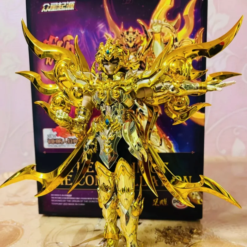 

Экшн-фигурка Saint Seiya в наличии Toypoint Myth Cloth Soul Of God Sog Ex Leo Aiolia с тотемным объектом Рыцари игрушки в подарок