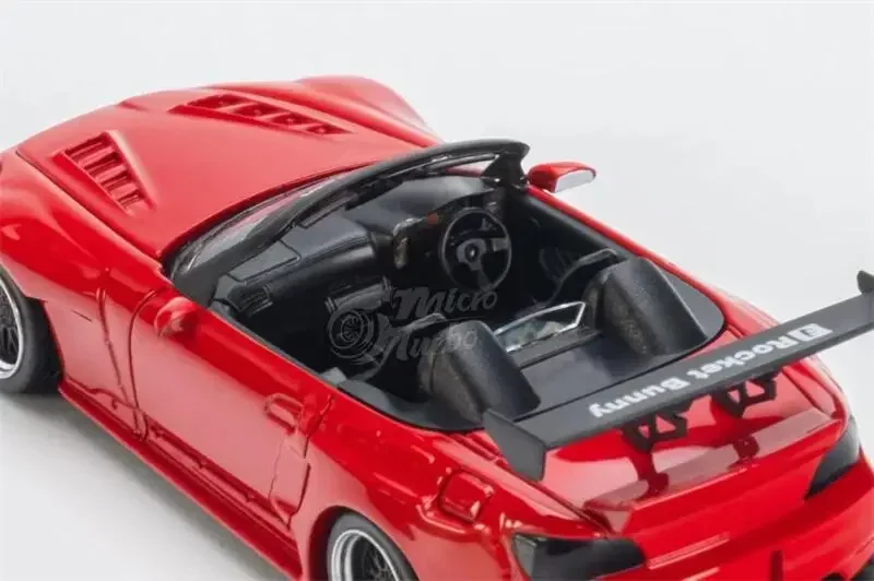micro turbo ホンダ　s2000 Pandem バレンタインデー限定 Microturbo 1:64 Honda S2000 Pandem Rocket Bunny Metallic
