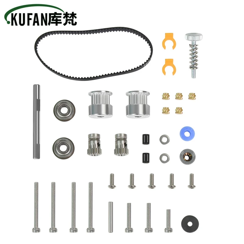 

KUFAN 3D Printer Accessories Hardware Transmission BMG Gear M4 Extruders Voron Extrusion Mechanism Complete Set