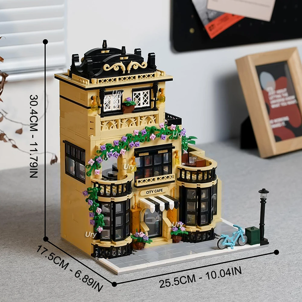 Lego Sets Lego Coffee Shop Moc City Street View Modular Coffee