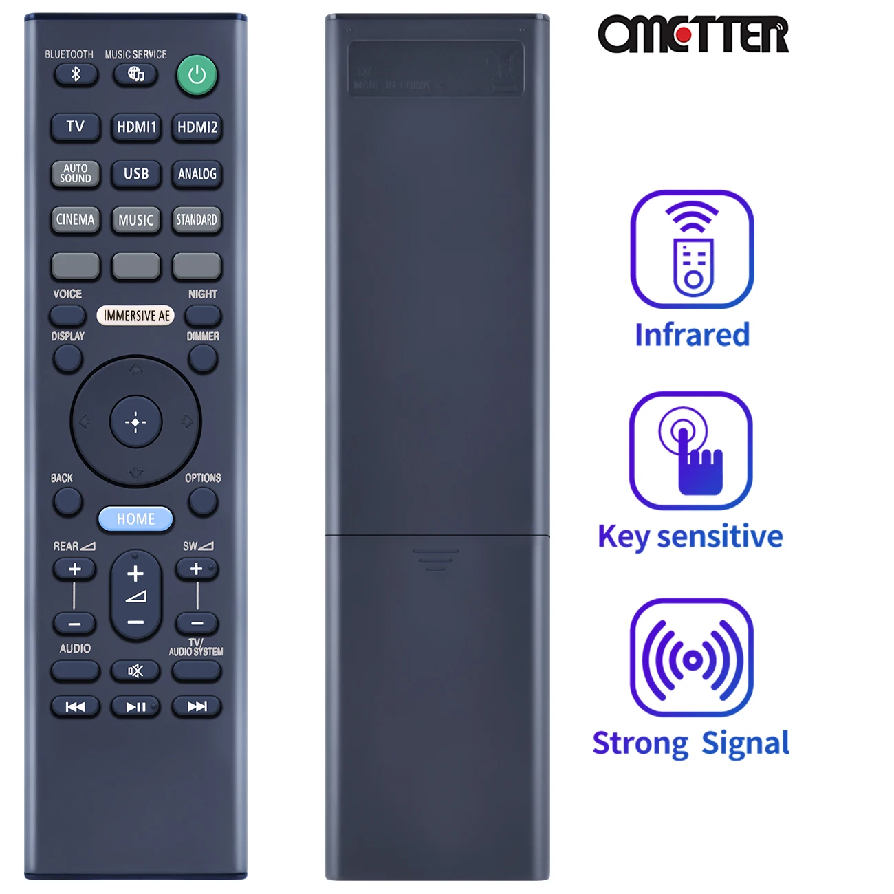 

New RMT-AH509U Replacement for Sony Sound Bar Remote Control HT-A7000 HTA7000