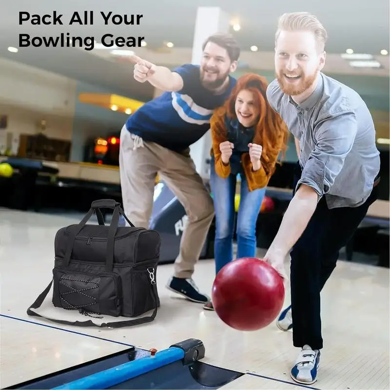 Bowling Ball Bag Tote Bowling Bag With Padded Strap Bowling Ball Tote Bag With Padded Divider And Ball Holder