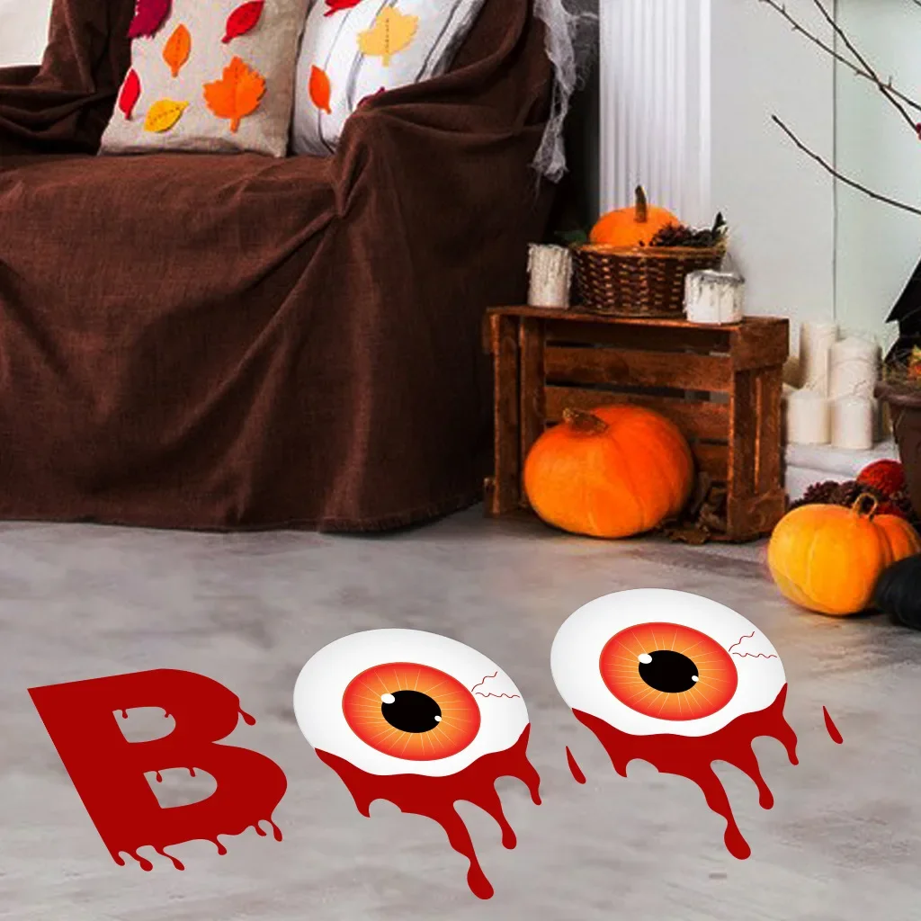 Description Picture 3 of item2024 Halloween 3D Ghost Hand Sticker Horror Removable Halloween Mall Decoration Wall