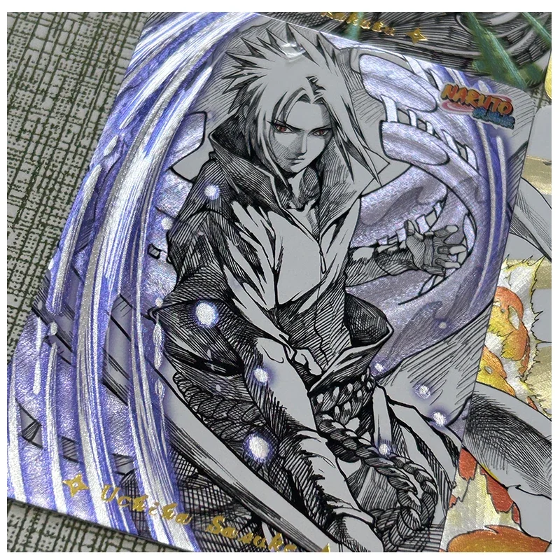 Naruto DIY 22PCS/SET Naruto Uzumaki Jiraiya Sasuke Uchiha Kakashi Kakashi Boy Collectible Cards Christmas Birthday Present