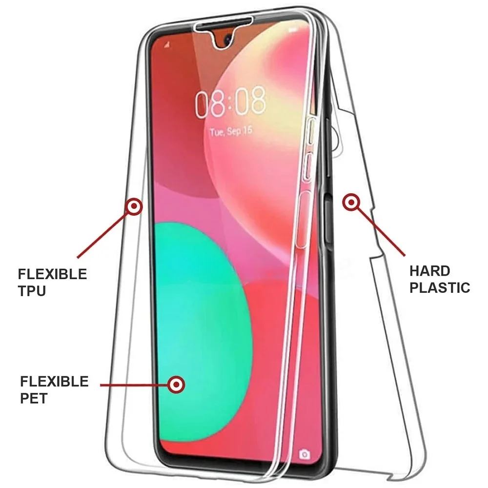 Premium 360° Dual-Layer Protective Case – Full Body Coverage