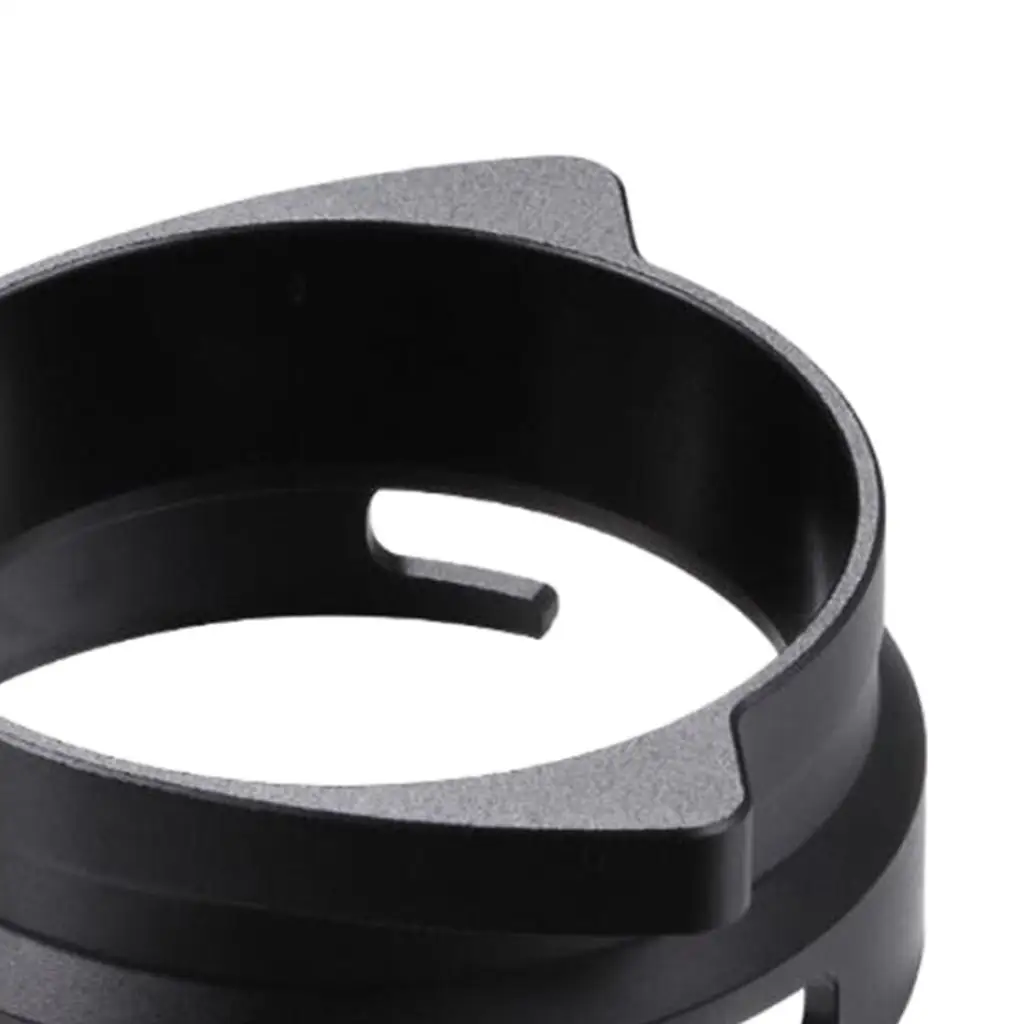 브루 보울 커피 파우더 에스프레소 바리스타 도구 커피 탬퍼용 알루미늄 지능형 도징 링, 54mm