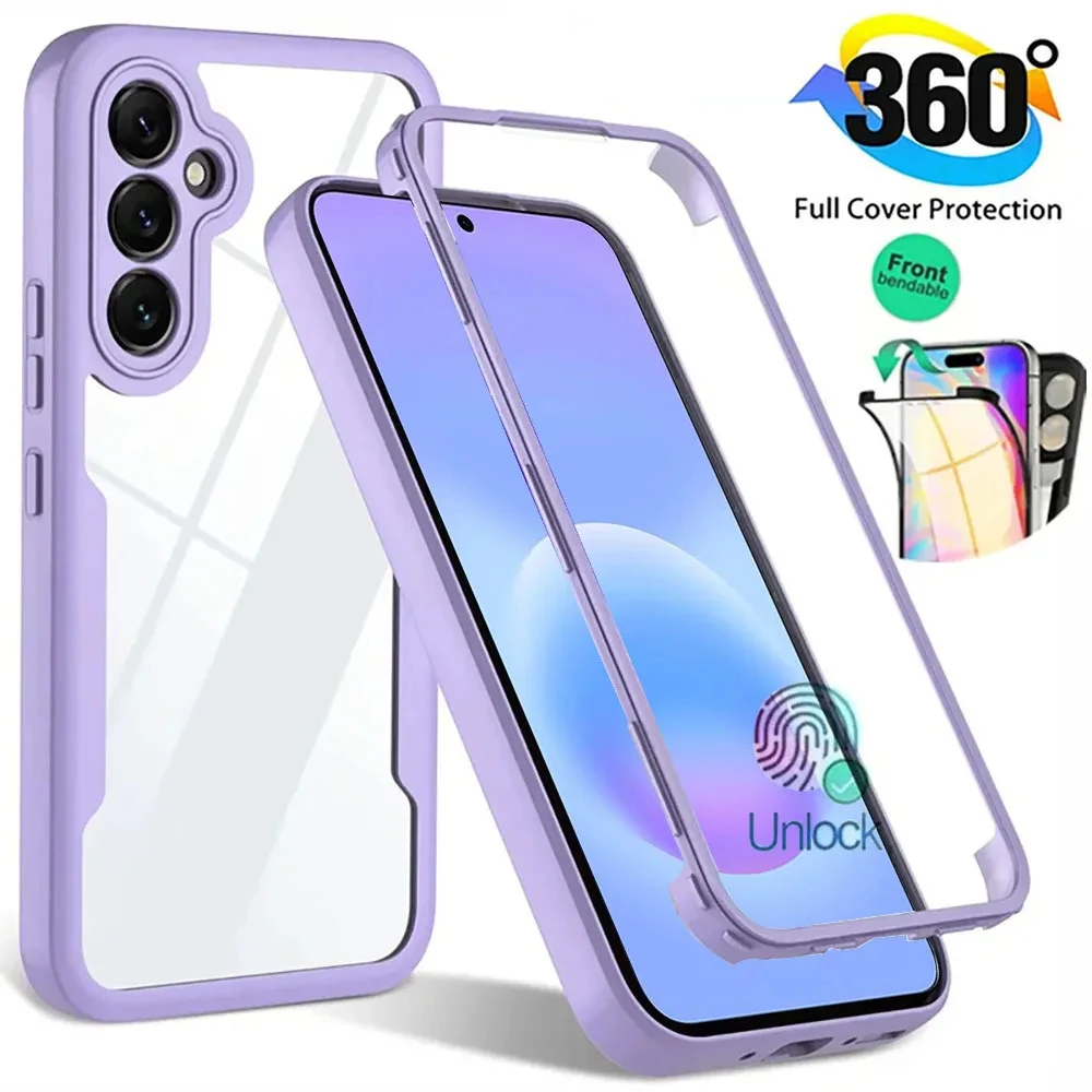 360 Full Cover Soft Phone Case - Premium Protection, Sleek Design