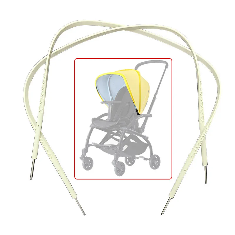 Stroller Sun Canopy Support Rod For Bugaboo Bee3/5/6 Sunshade Hood Bar Awning Pole Baby Buggy Pram Replacement Accessories