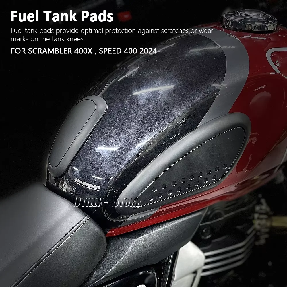 Enhanced Motorcycle Fuel Tank Pad - Anti-Scratch Rubber Protector Guard