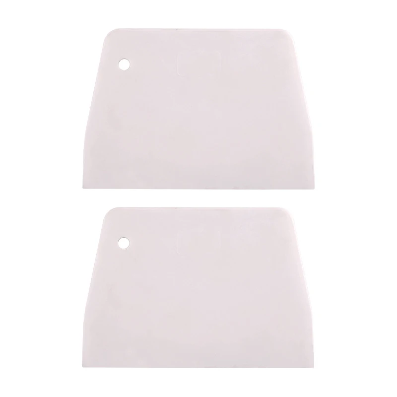 2-Piece Trapezoidal Dough Scraper & Cake Divider Set