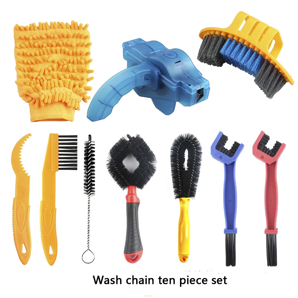BicycletoolskitprofessionalChaincleanertirebrushroadMTB