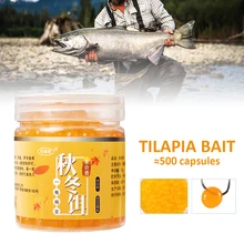 

Fishing Bait Low Temperature Bait Freshwater Granular Bait For Tilapia Grass Carp Crucian Carp Wild Fishing Tackle for Fishing