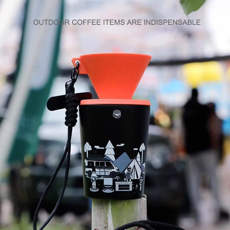 CAFEDE KONA MINI Three In One Coffee Tasting Cup Fashionable
