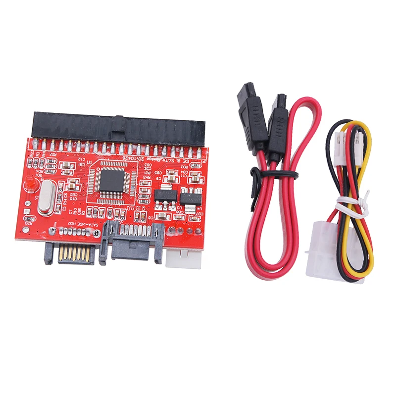IDE SATA  SATA IDE ȯ  ȯ 100/133, HDD, SSD, CD, DVD  ī, PC ũž JM20330 Ĩ