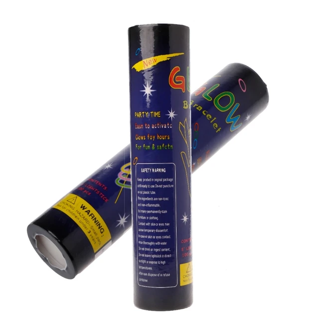 Multi Color Fluorescence Light Glow Sticks Bracelets Neon Necklaces Rally Raves 1