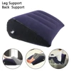 Portable For Travel Office Car Inflatable Triangle Pillow Couple Love Cushion Relax Cushion Foot Rest Air Pillow PVC Flocking 6