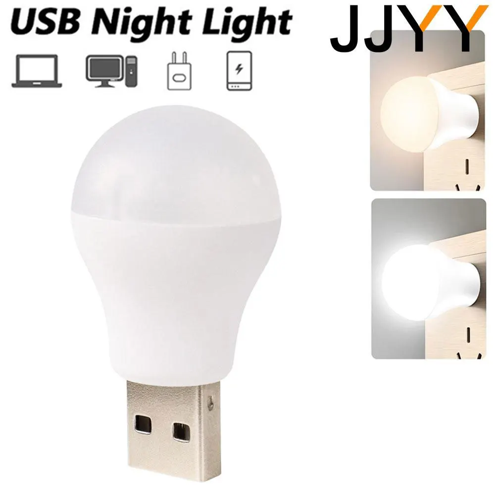 USB Plug Lamp Computer Mobile Power Charging Small Book Lamps LED Eye Protection Reading Light Suitable for Reading,Relaxation