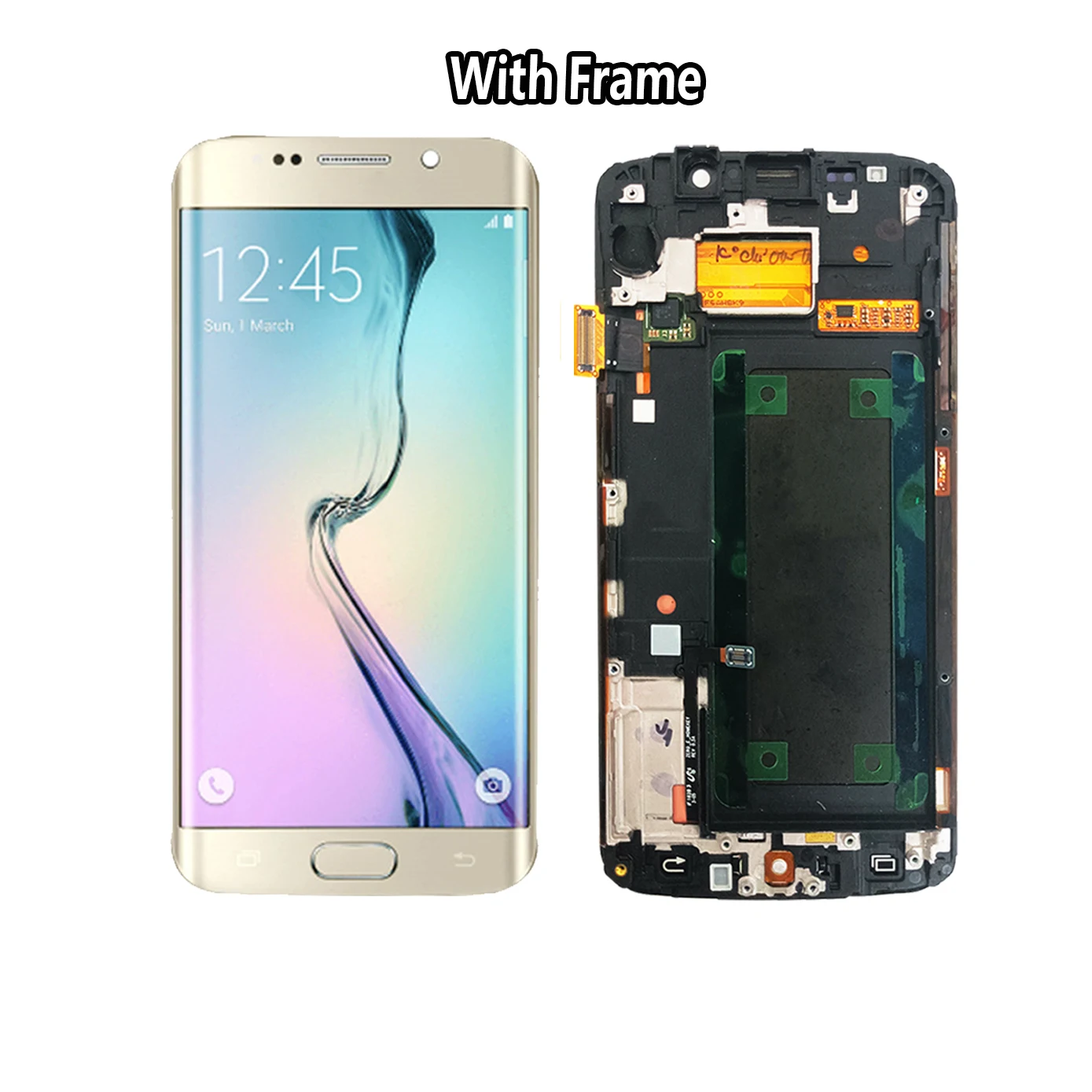 Ｚ  S6  LCD + , 5.1 ġ  AMOLED ÷, G925 G925I G925F ġ ũ Ÿ