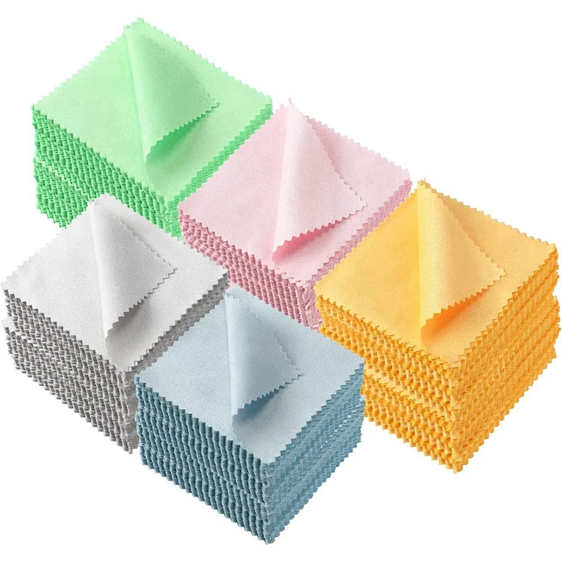 

500 шт. ткани для полировки ювелирных изделий для серебра, золота, платины