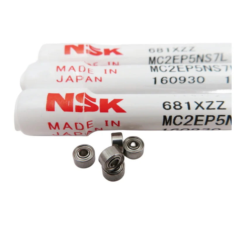 오리지널 NSK 고속 베어링, L-415ZZ 미니어처 볼 베어링, 1.5x4x2 모델 베어링, 681X, 681X, 1.5x4x2mm, 50 개