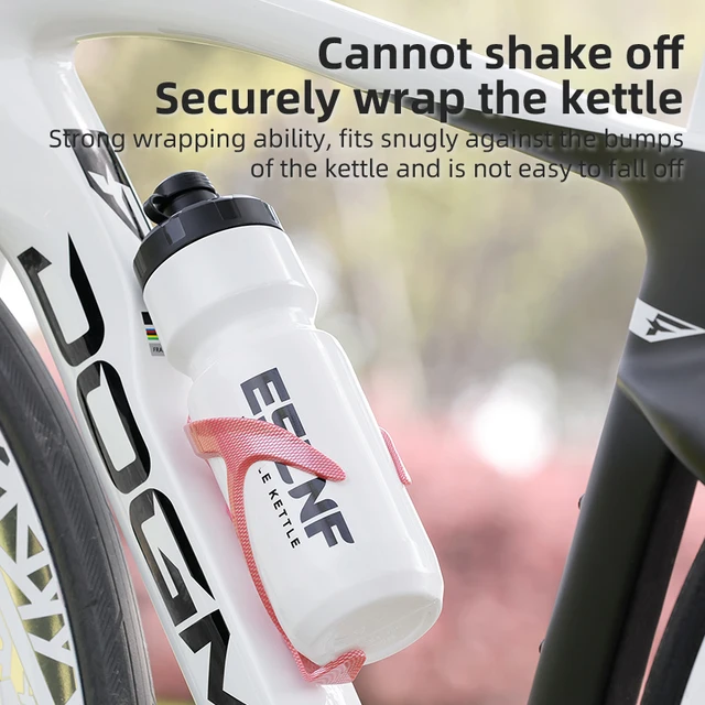 Ultralight Carbon Pattern Bike Bottle Cage High Elastic Road Bicycle Bottle Holder Unique MTB Water Bottle Mount Bike Accessory 3