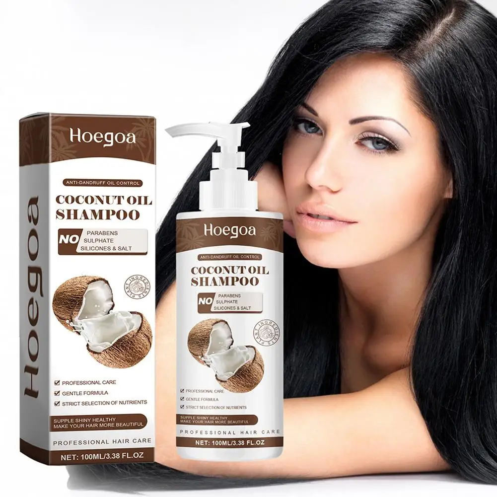 

100ml Coconut Shampoo and hair mask Hydrating Hair Rich Oil Shampoo Nourishing Coconut Coconut Shampoo Shampoo Dandruff ant M7O2
