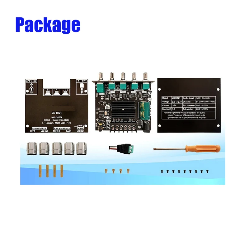 Bluetooth 21 Channel Home Theater Subwoofer Amplifier