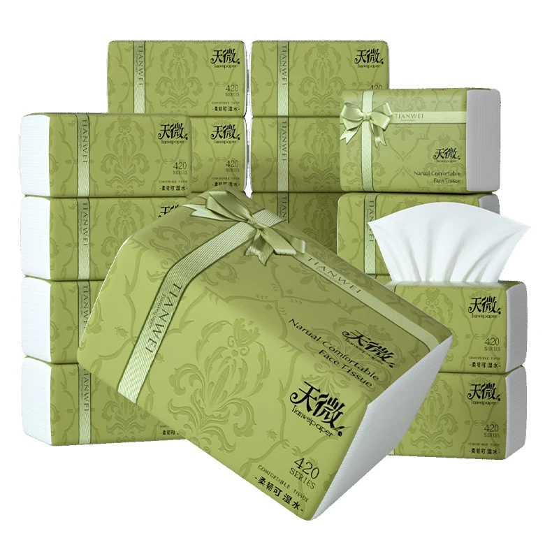 24 Packs of Toilet Paper Facial Tissue Paper