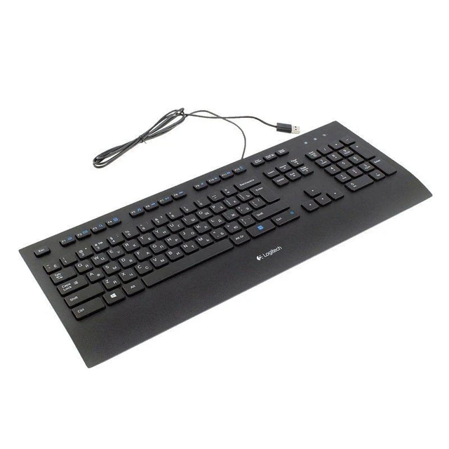 Keyboard Wired Logitech K280e, Usb, 104 Keys, Black, 920-005215 - Tv Stick -
