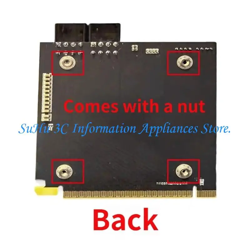 안정적인 신호 전송 및 전원 공급 장치를 갖춘 V100 P100 GPU 변환용 SX..
