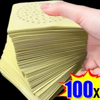 100/5pcs Mesh Disposable Floor Drain Sticker Hair Catcher Stopper Anti-blocking Filter Sticker Bathroom Shower Cleaning Tools 1