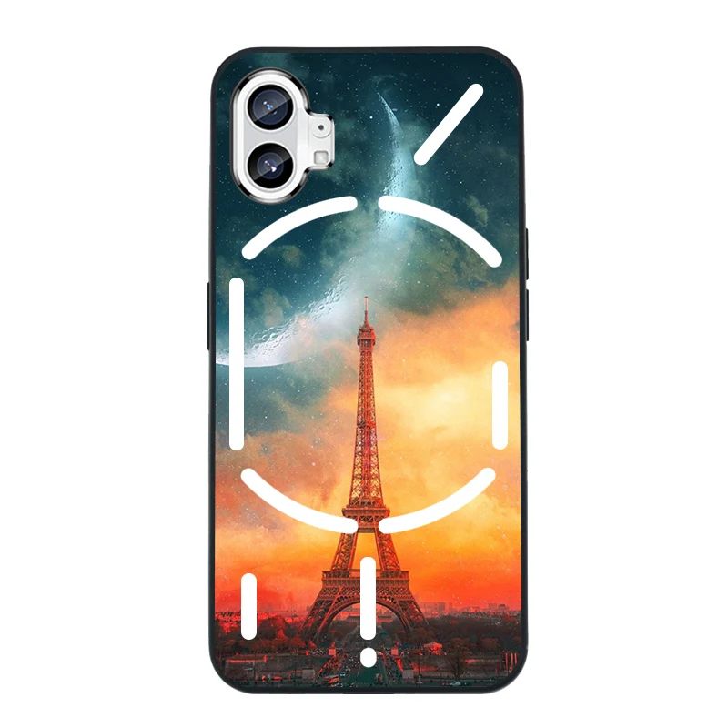 Sleek Black Silicone Bumper Phone Case Cover