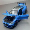 1:32 BMW M4 Alloy Sports Car Model Diecasts & Toy car Metal Model Sound and Light Car Toys Collectibles For Childrens Gifts A579 2