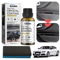 30ml Crystal Coating Wax Long Lasting Console Instrument Panel Care Polish Cleaner Plastic Refurbished Plating Coating Agent Wax 1