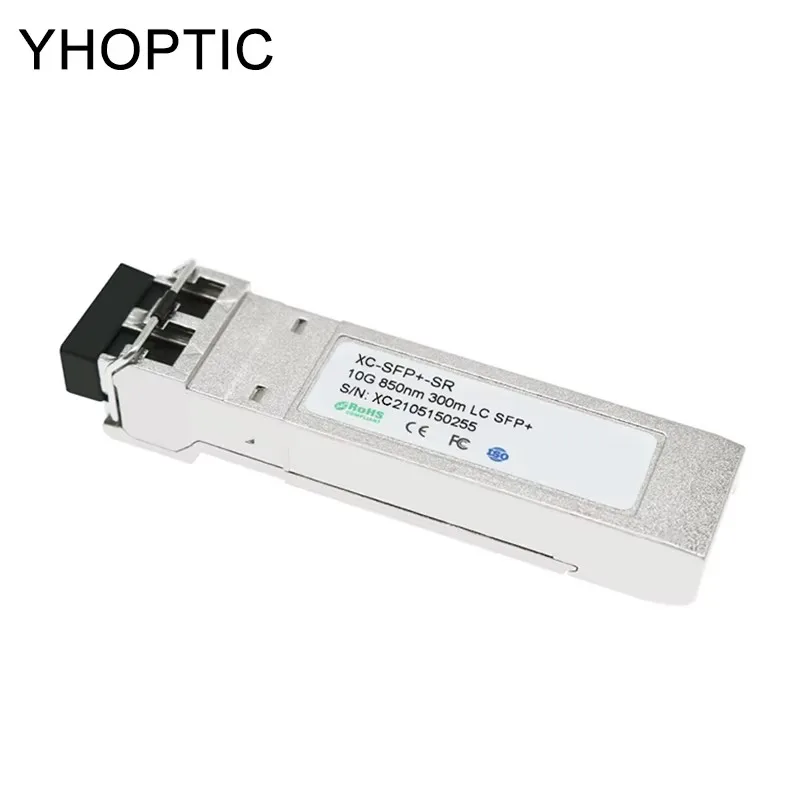 10G SFP+ SR 850nm 300m LC Duplex Transceiver Module Multi-Mode For Cisco & Mikrotik Ethernet Switches