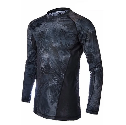 Camouflage Hunter Kryptek Outdoor Motion Quick Dry T-Shirt Militare Tactical Gear Mandrake Highlander Airsoft Shirt