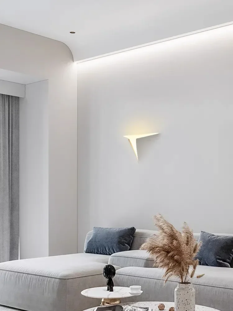 Description Picture 4 of itemNew Fashion Embedded Gypsum Wall Lamp Creative Living Room Hotel Hallway Aisle LED Wall Lights Indoor Art Decor Sconce Lighting