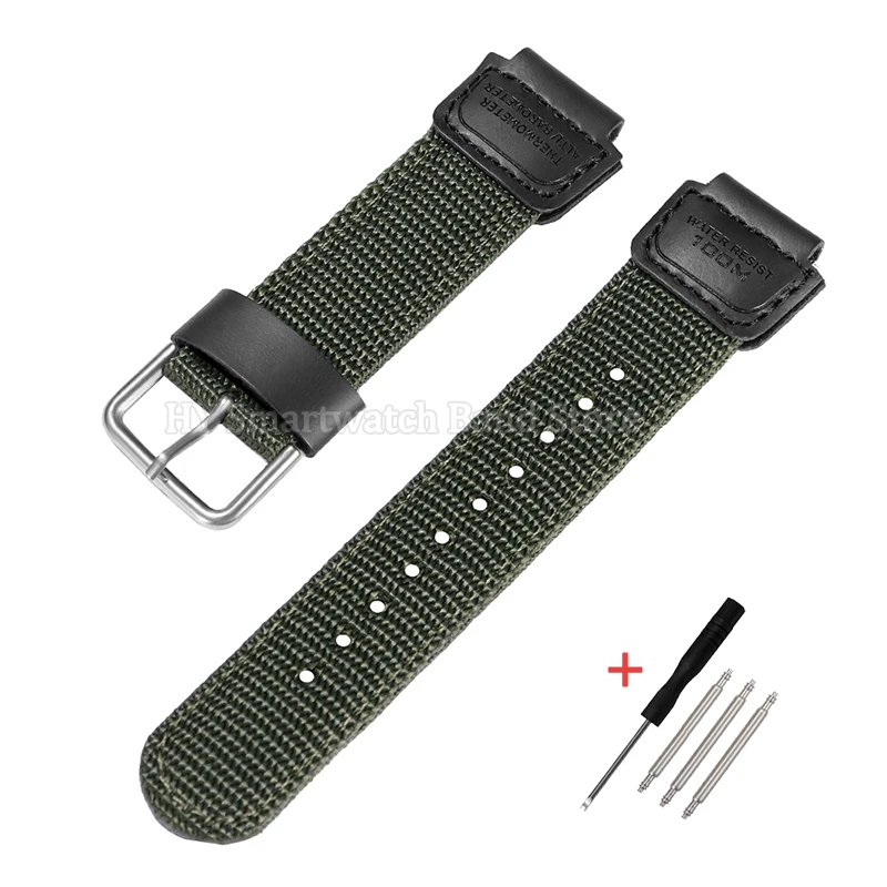Versatile 18mm Nylon Sport Watch Strap