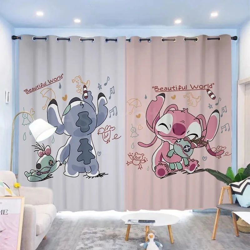 Disney Watercolor Lilo & Stitch Stitch Aesthetic Home Room