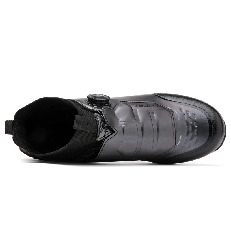 Winter Warm Flat Cycling MTB Shoes SPD Men Route Cleat Road Bike Speed Sneaker Racing Women Bicycle Mountain Biking Footwear