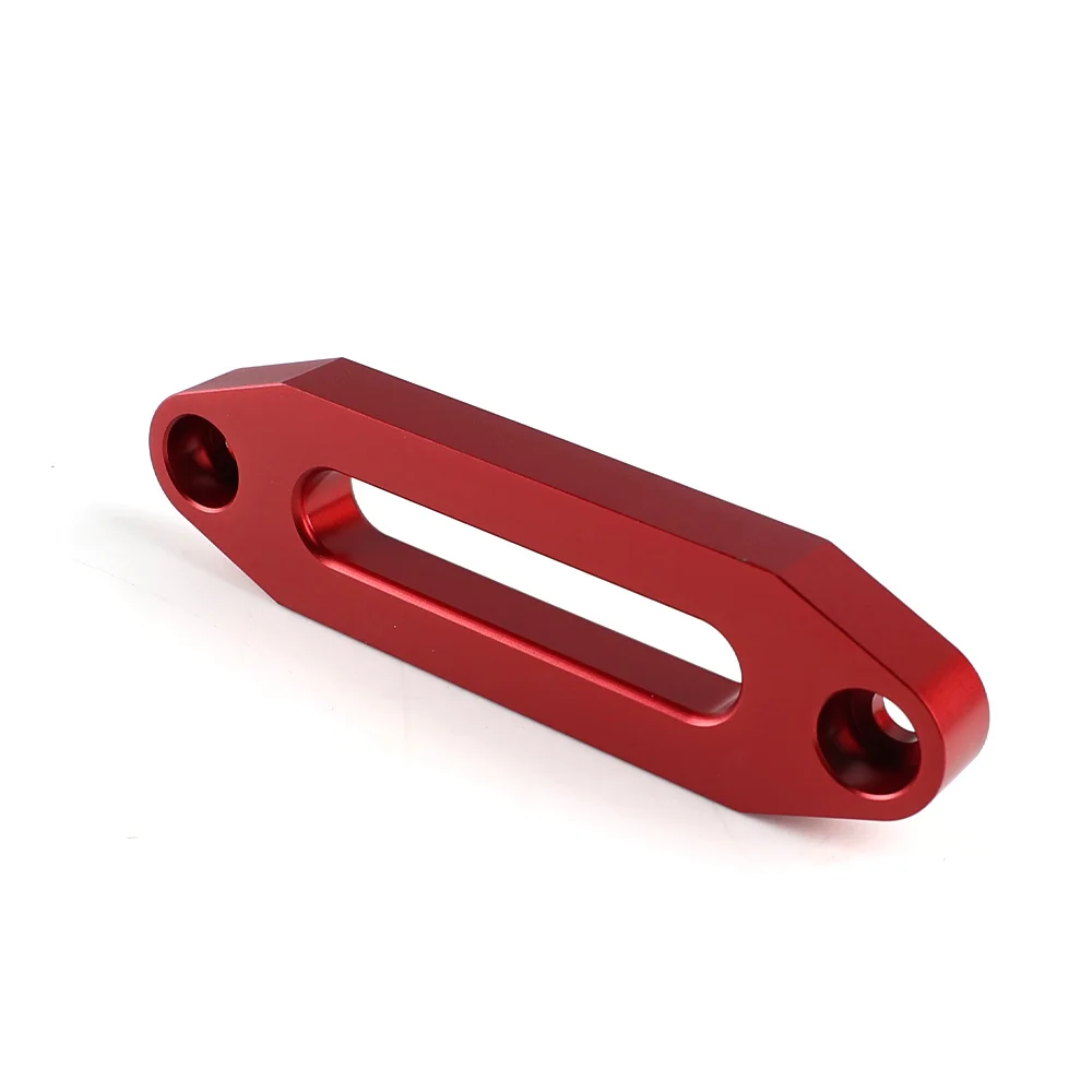 Aluminum Hawse Fairlead for Synthetic Winch Rope Cable Lead Guide For 3000LBS ATV UTV Winch Cable 4-7/8 inch 124mm 3