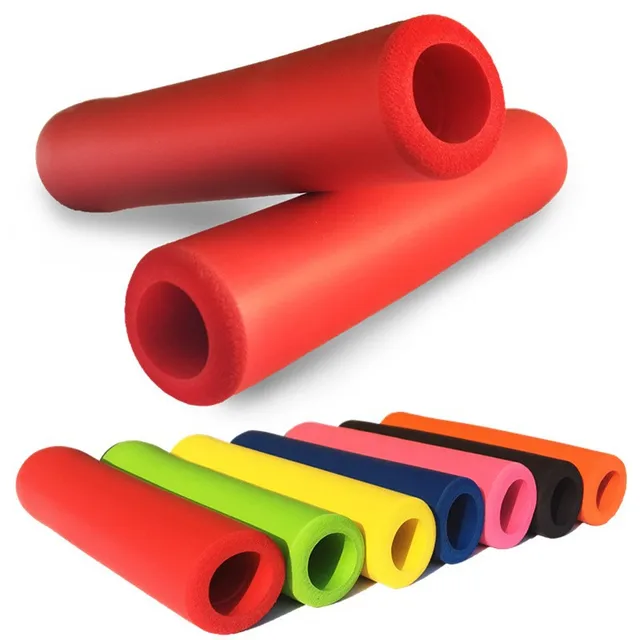 2Pcs Szilikon Fogantyúk Hegyi Kerékpáros Markolatok Ultra Könnyű Lengéscsillapító Második Szivacs Fogantyúja - Image 5