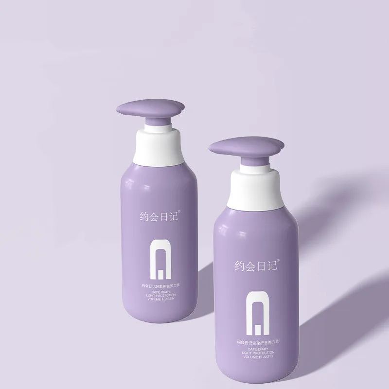 컬 인핸서 캐주얼 스타일링 엘라스틴 모이스처라이징 헤어 케어, 푹신한 스타일링 헤어 케어 컬링 에센스 엘라스틴 헤어 크림